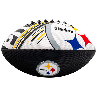 Franklin Sports NFL Air Tech Football - Pittsburgh Steelers - 8.5 Inch