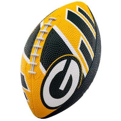 Franklin Sports NFL Green Bay Packers Rubber Football - 8.5 Inch