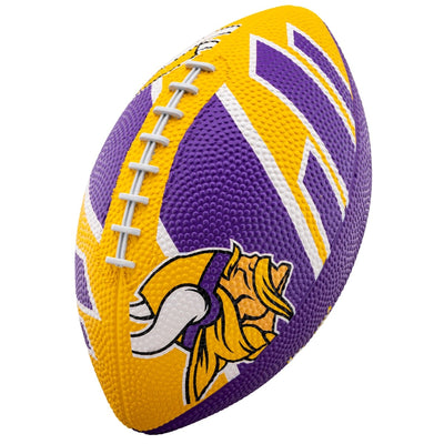 Franklin Sports NFL Minnesota Vikings Rubber Football - 8.5 Inch