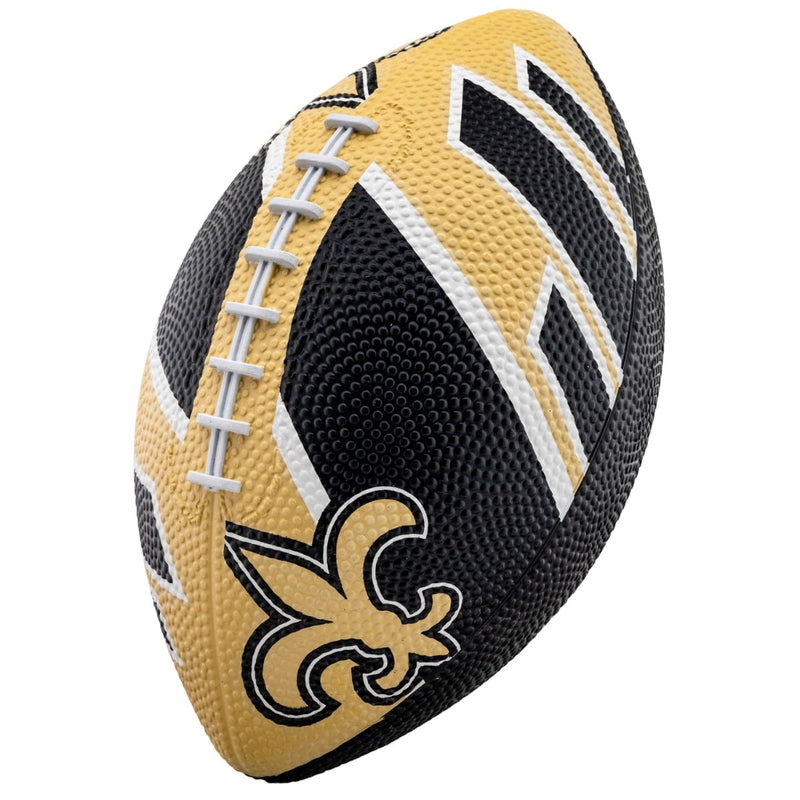 Franklin Sports NFL New Orleans Saints Rubber Football - 8.5 Inch
