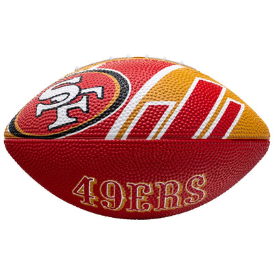 Franklin Sports NFL Mini Rubber Football - San Francisco 49ers - 8.5"