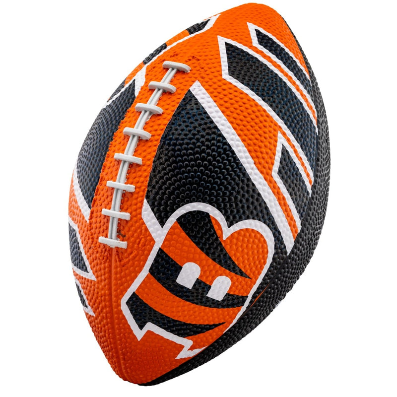 Franklin Sports NFL Rubber Football - Cincinnati Bengals - 8.5 Inch
