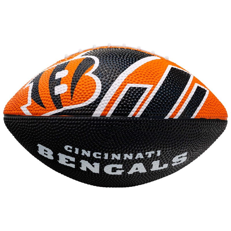 Franklin Sports NFL Rubber Football - Cincinnati Bengals - Size 8.5"
