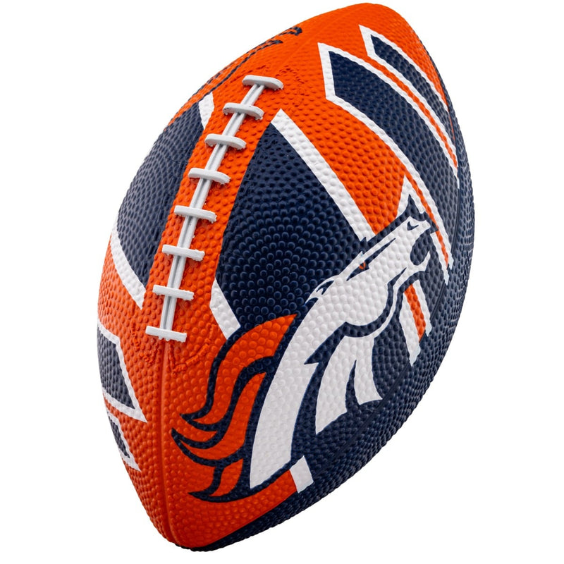 Franklin Sports NFL Rubber Football - Denver Broncos - 8.5 Inches