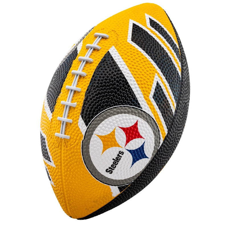 Franklin Sports NFL Rubber Football - Pittsburgh Steelers - 8.5 Inches