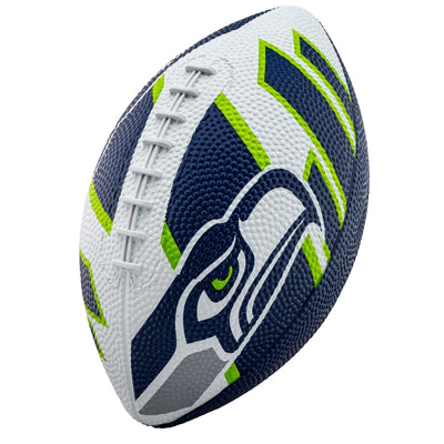 Franklin Sports NFL Mini Rubber Football - Seattle Seahawks - 8.5"