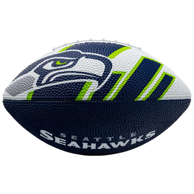 Franklin Sports NFL Rubber Football - Seattle Seahawks - Size 8.5"