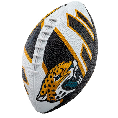 Franklin Sports NFL Jacksonville Jaguars Rubber Football - 8.5 Inch