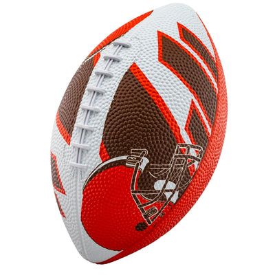 Franklin Sports NFL Cleveland Browns Rubber Football - 8.5 Inch