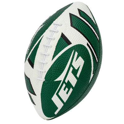 Franklin Sports NFL Rubber Football - New York Jets - 8.5 Inch