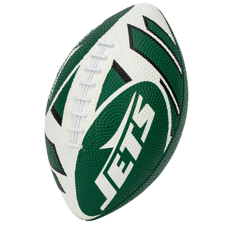 Franklin Sports NFL Rubber Football - New York Jets - 8.5 Inch