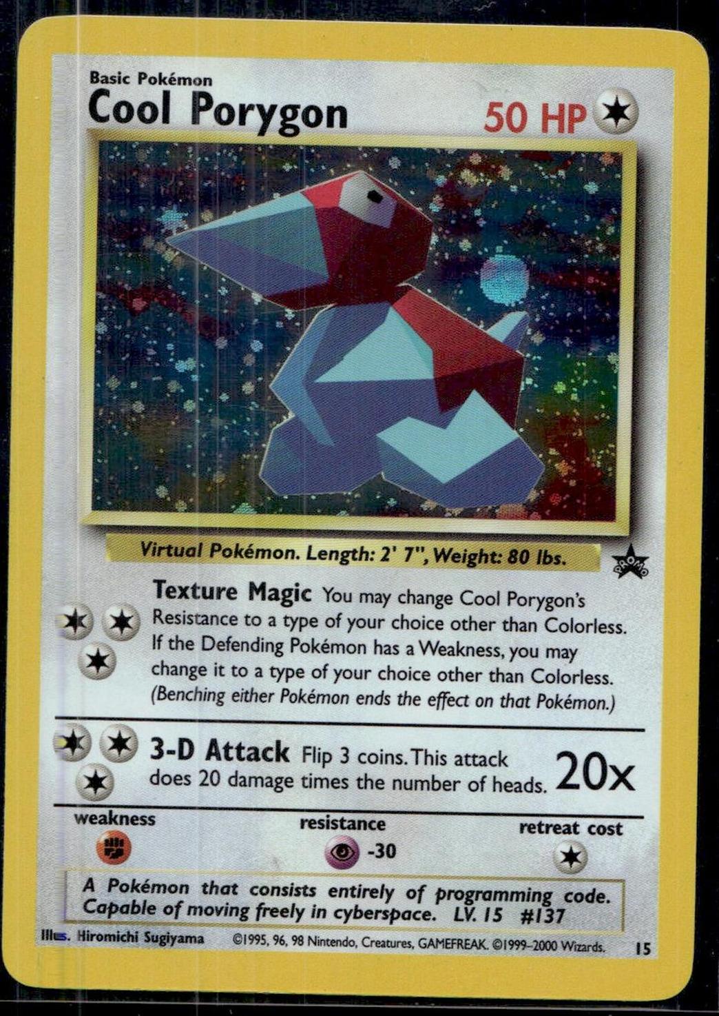 Cool Porygon Black Star Promo