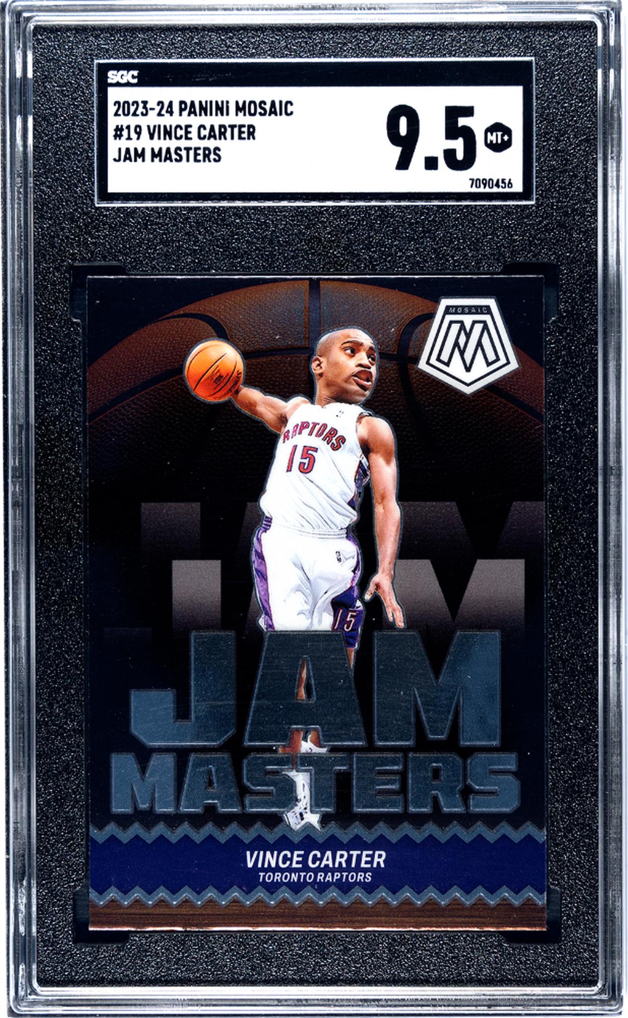 2023 Panini Mosaic Jam Masters Vince Carter #19 SGC 9.5