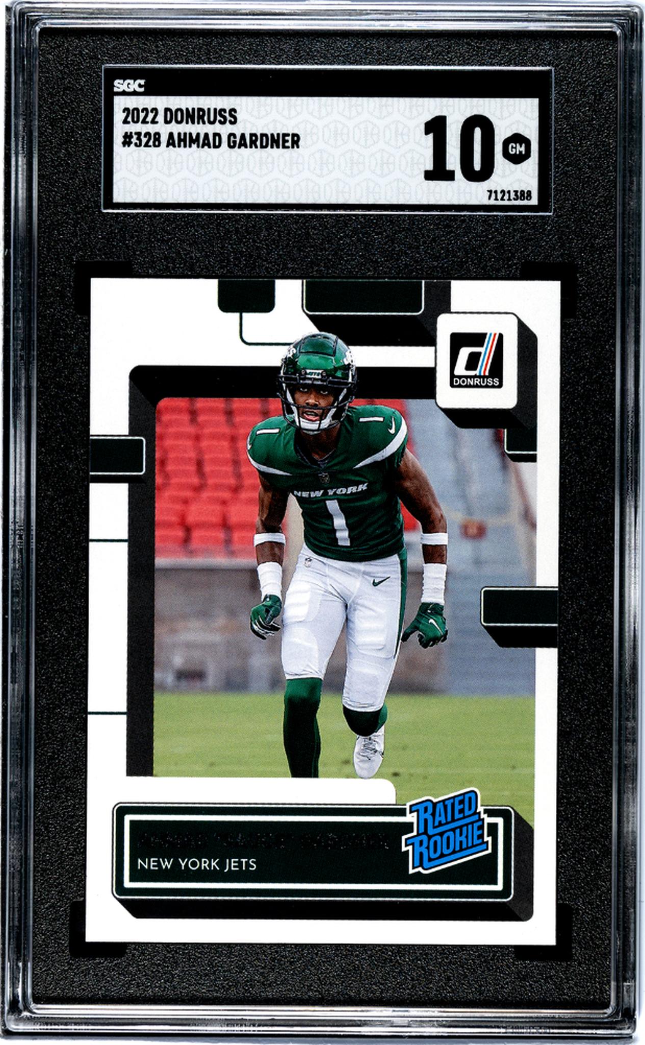 2022 Donruss #328 Ahmad Gardner SGC 10