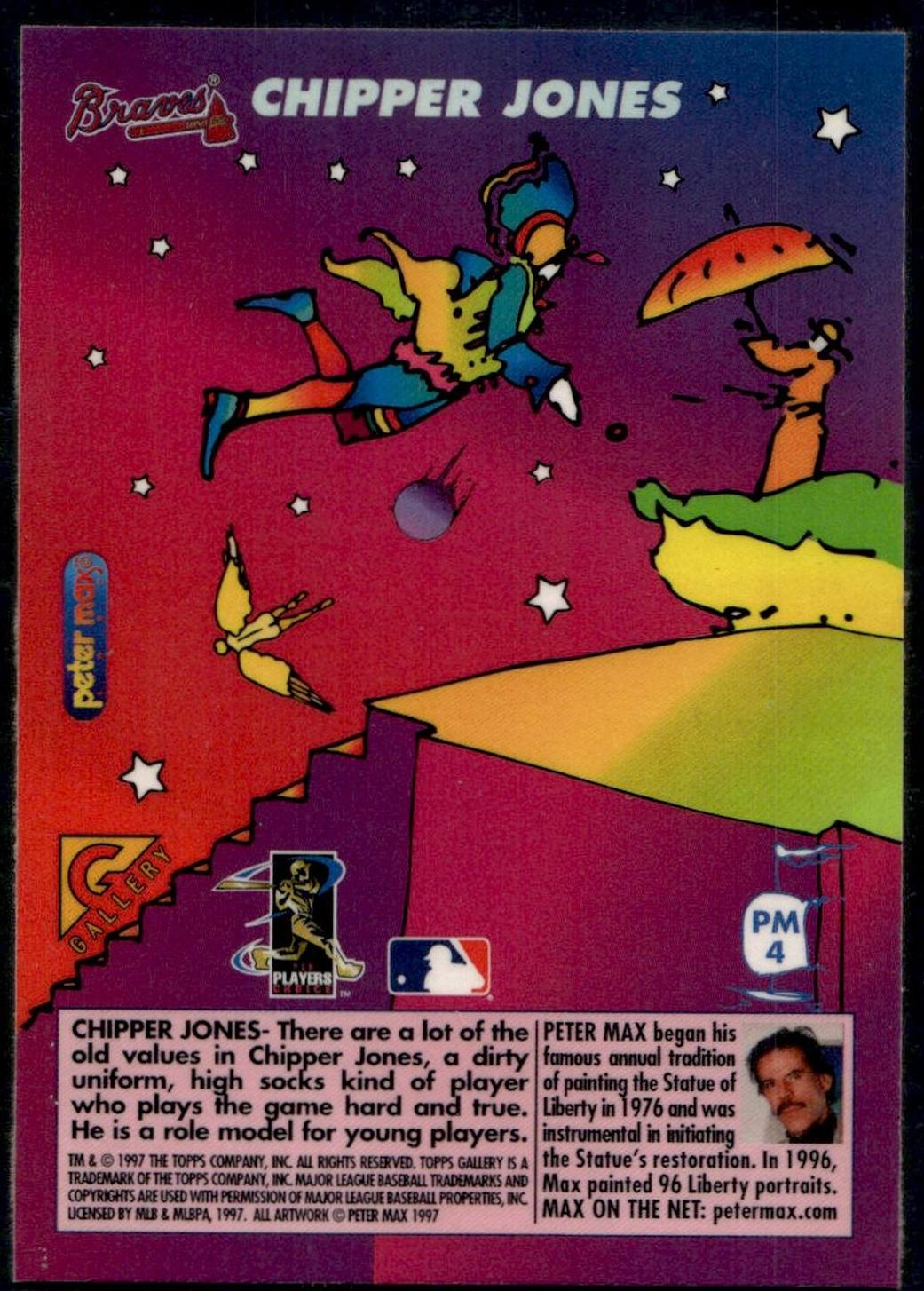 1997 Topps Gallery Chipper Jones #PM4 