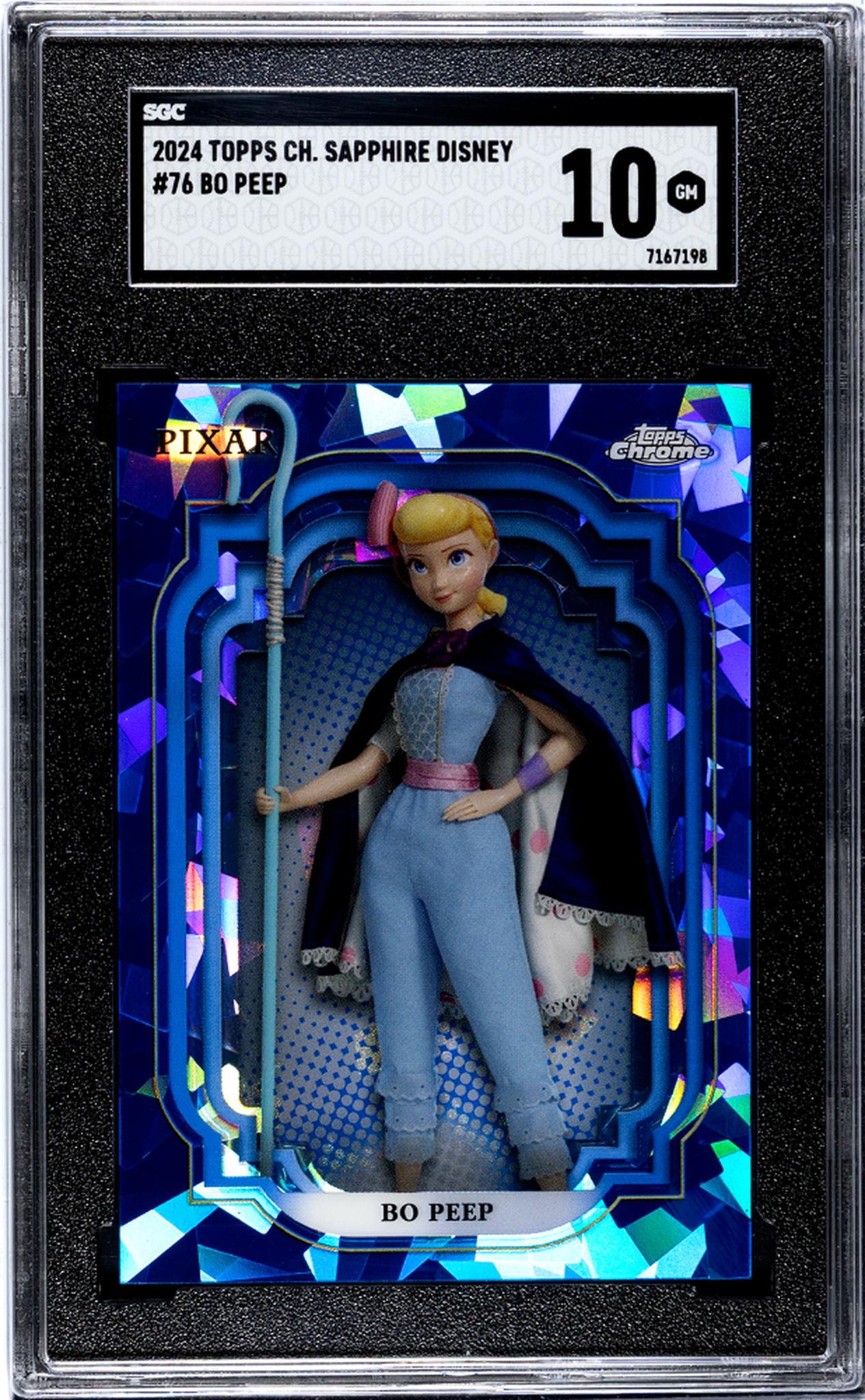 2024 Topps Sapphire Disney Bo Peep #76 SGC 10
