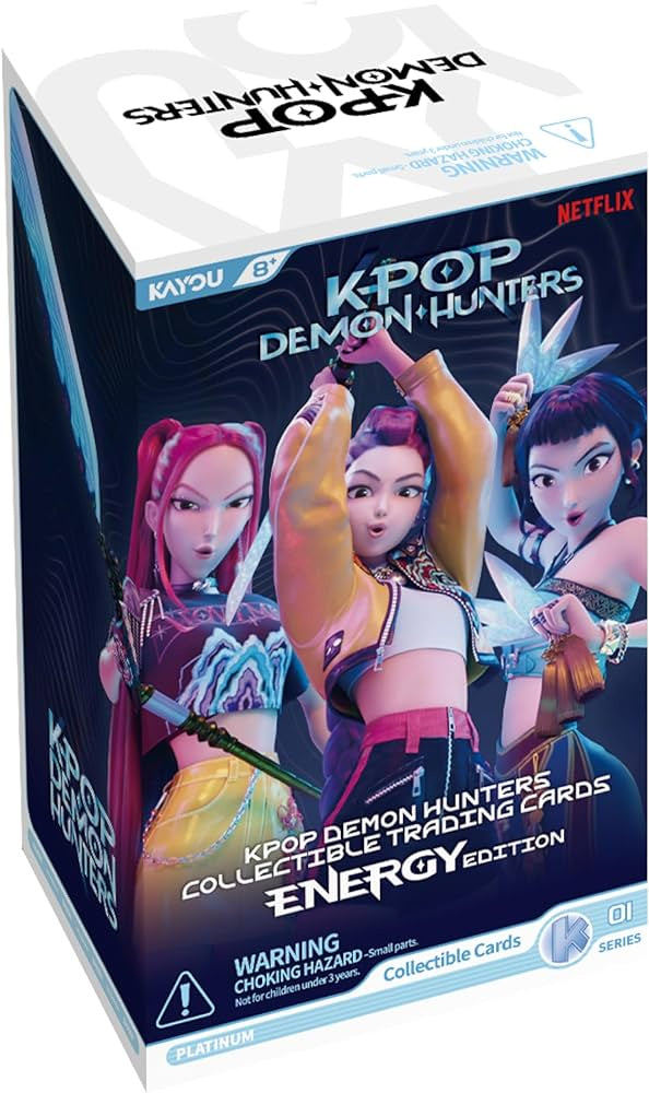 2026 Kayou KPop Demon Hunters Collectible Trading Cards Energy Edition Box