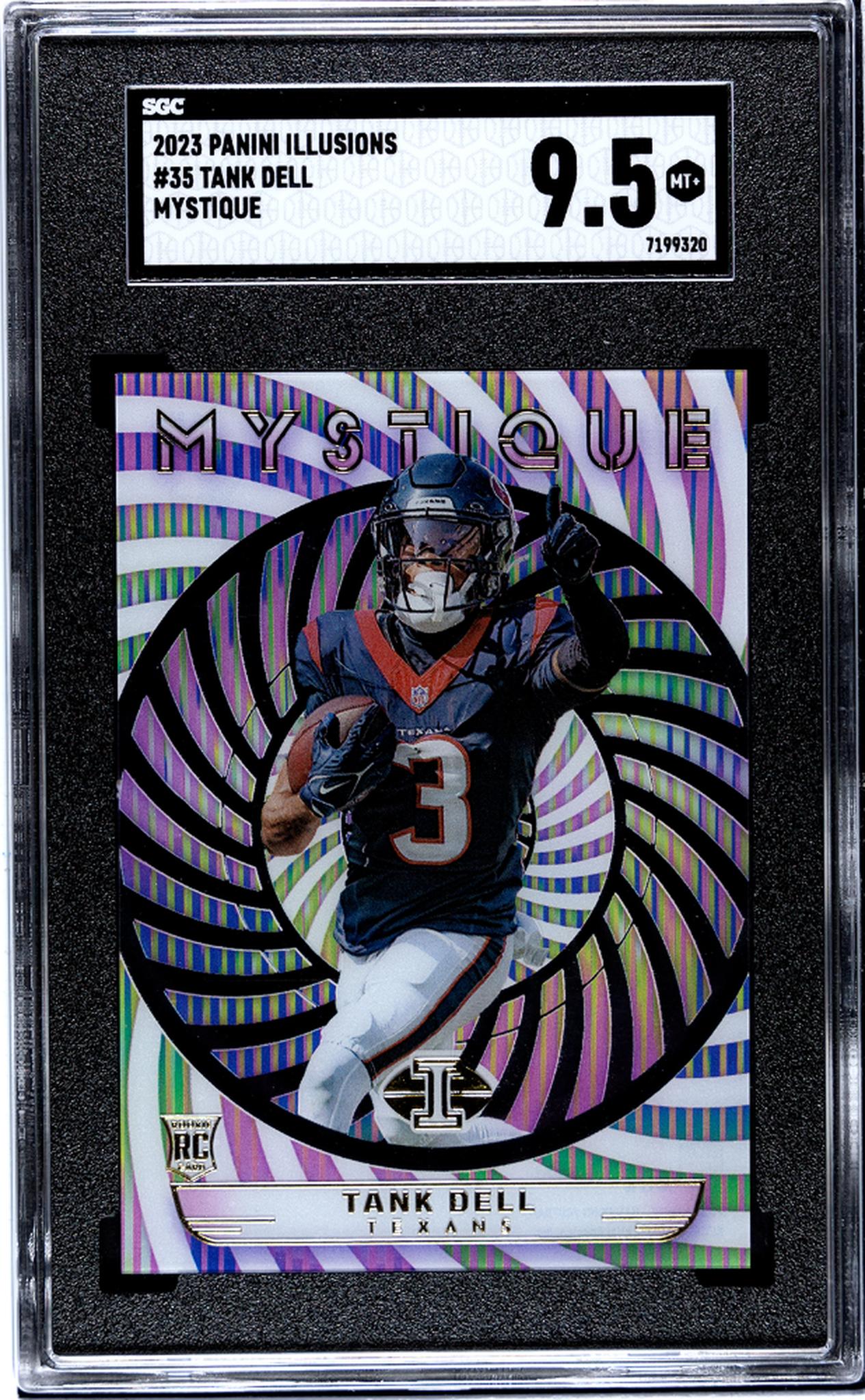 2023 Panini Illusions #35 Tank Dell Mystique SGC 9.5