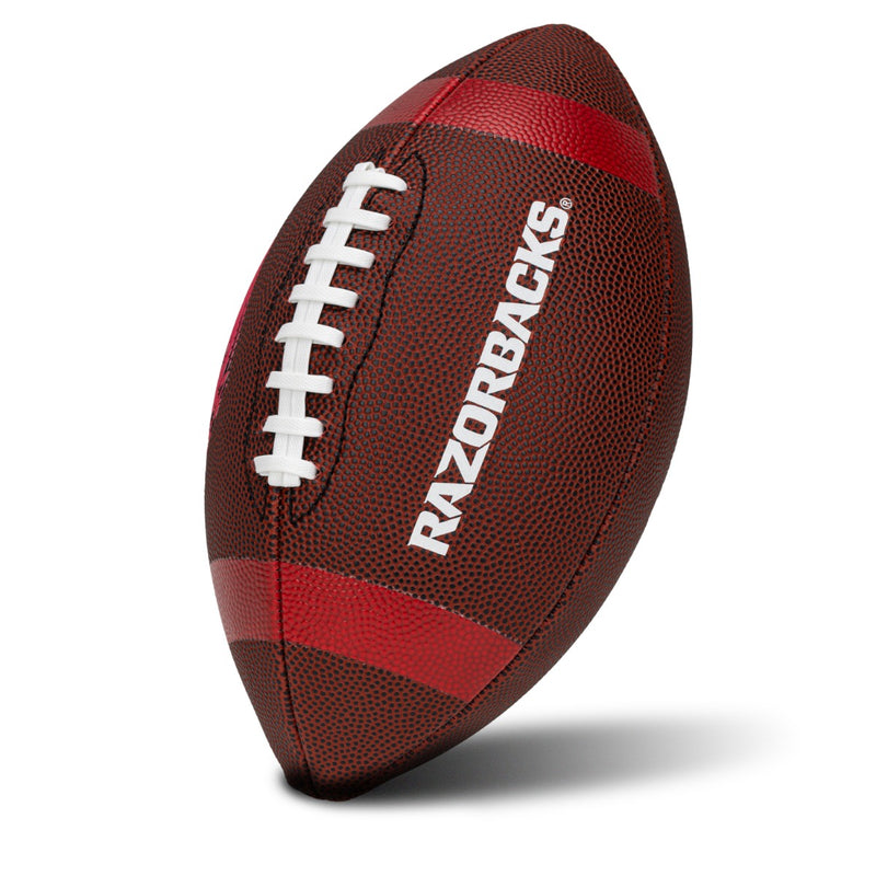 Franklin Sports NCAA Arkansas Razorbacks Junior Football - 8.5 Inch