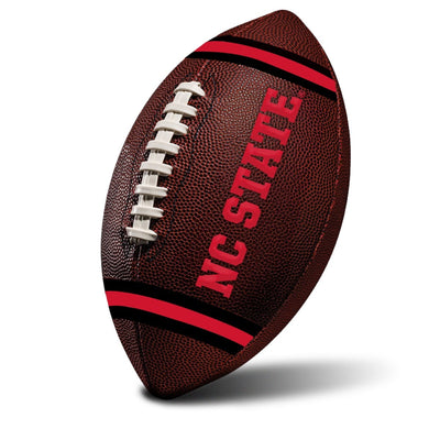 Franklin Sports NCAA North Carolina State Wolfpack Junior Football - 8.5"