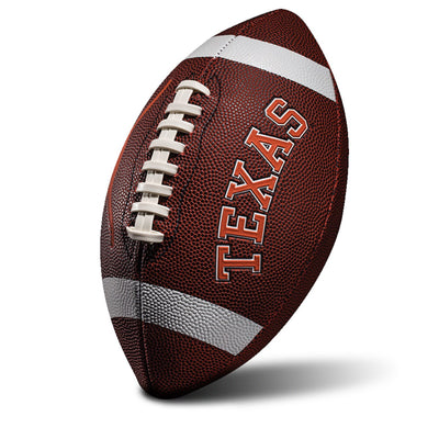 Franklin Sports NCAA Texas Longhorns Junior Football - 8.5 Inch