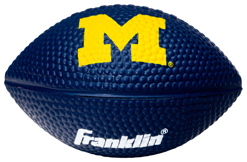 Franklin Sports NCAA Michigan Foam Stress Football - 83mm
