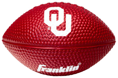 Franklin Sports NCAA Oklahoma Foam Stress Ball Football - 83mm