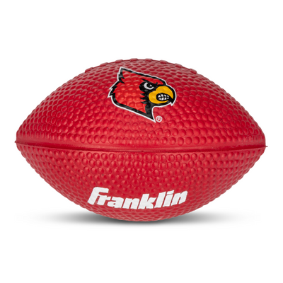 Franklin Sports NCAA Louisville Foam Stress Ball Football - 83MM