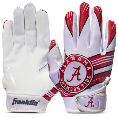 Franklin Sports NCAA Youth Football Receiver Gloves - Choose Your Team
