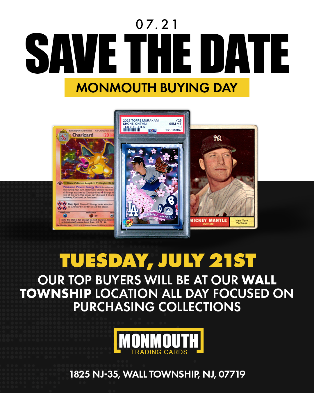 Monmouth Buying Day - Wall Township, NJ Buying Event