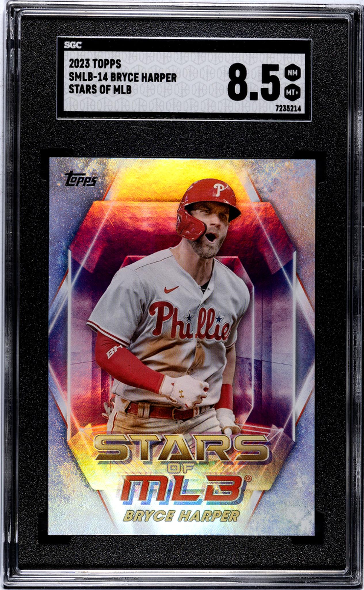 2023 Topps #SMLB-14 Bryce Harper Stars of MLB SGC 8.5