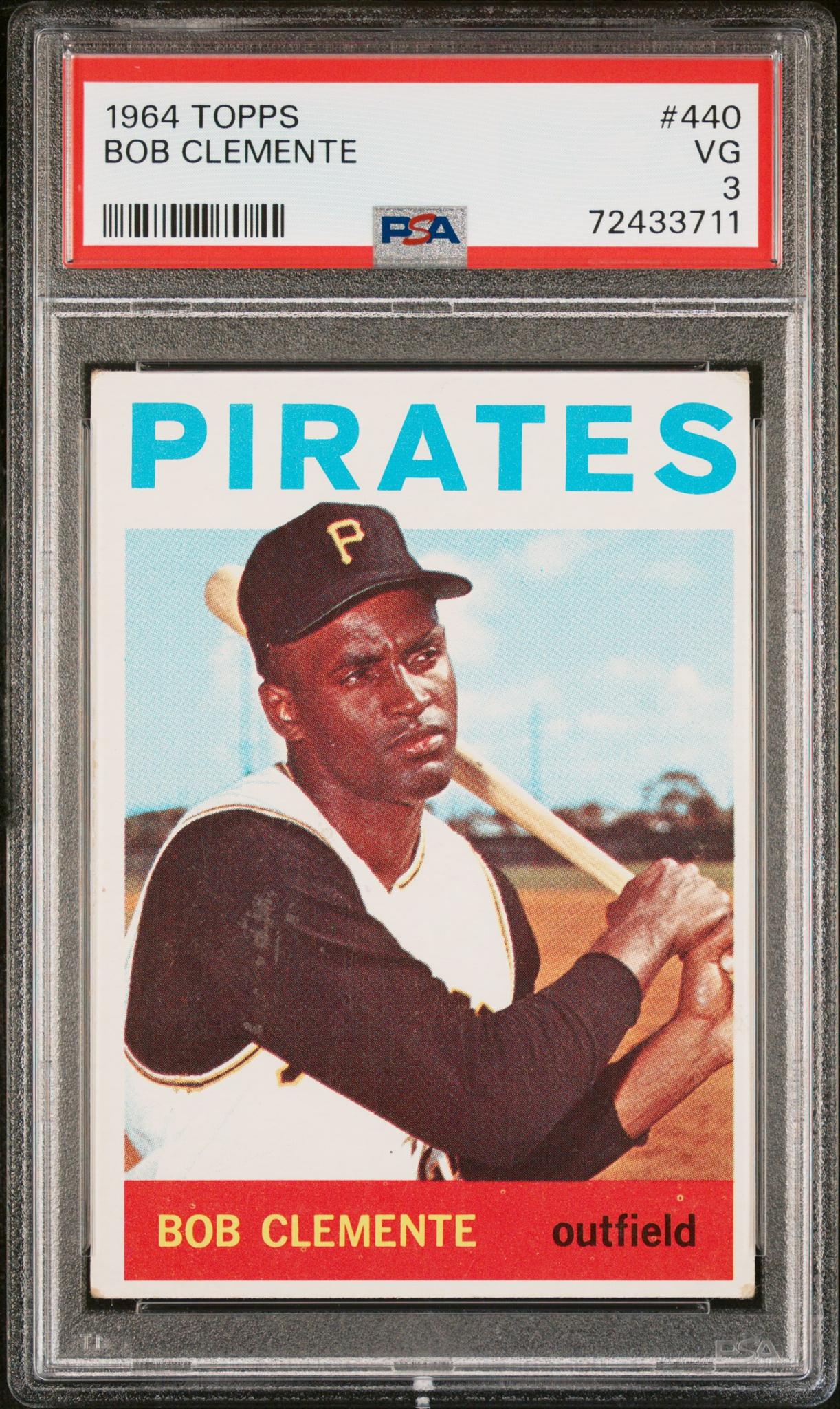1964 Topps Roberto Clemente #440 PSA 3