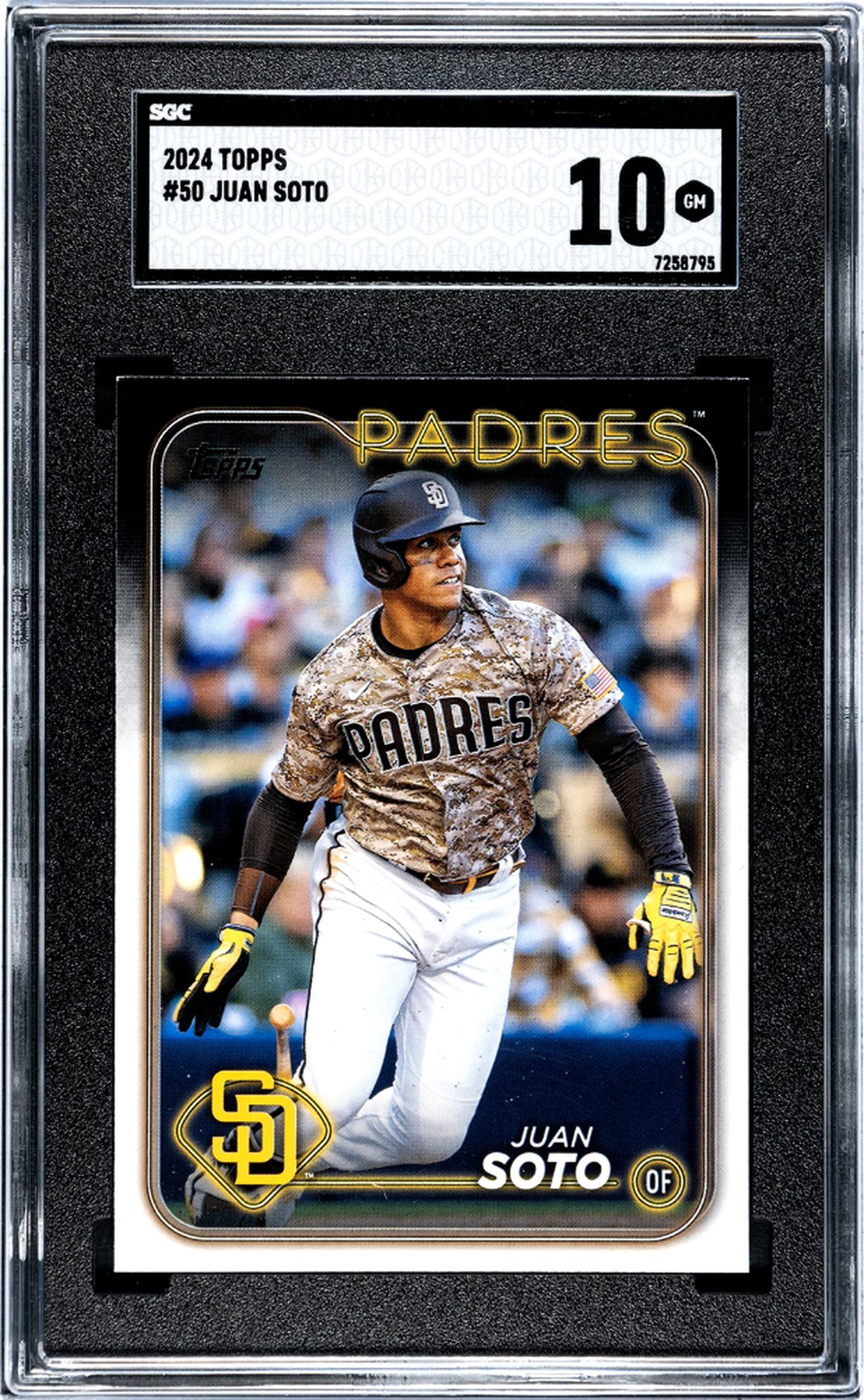 2024 Topps #50 Juan Soto SGC 10