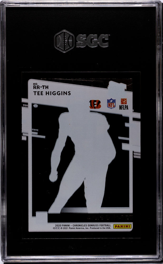 2020 Panini Chronicles #RR-TH Tee Higgins SGC 8.5