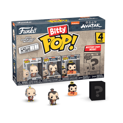 Funko Bitty Pop!: Avatar The Last Airbender - Iroh 4-Pack Series 3