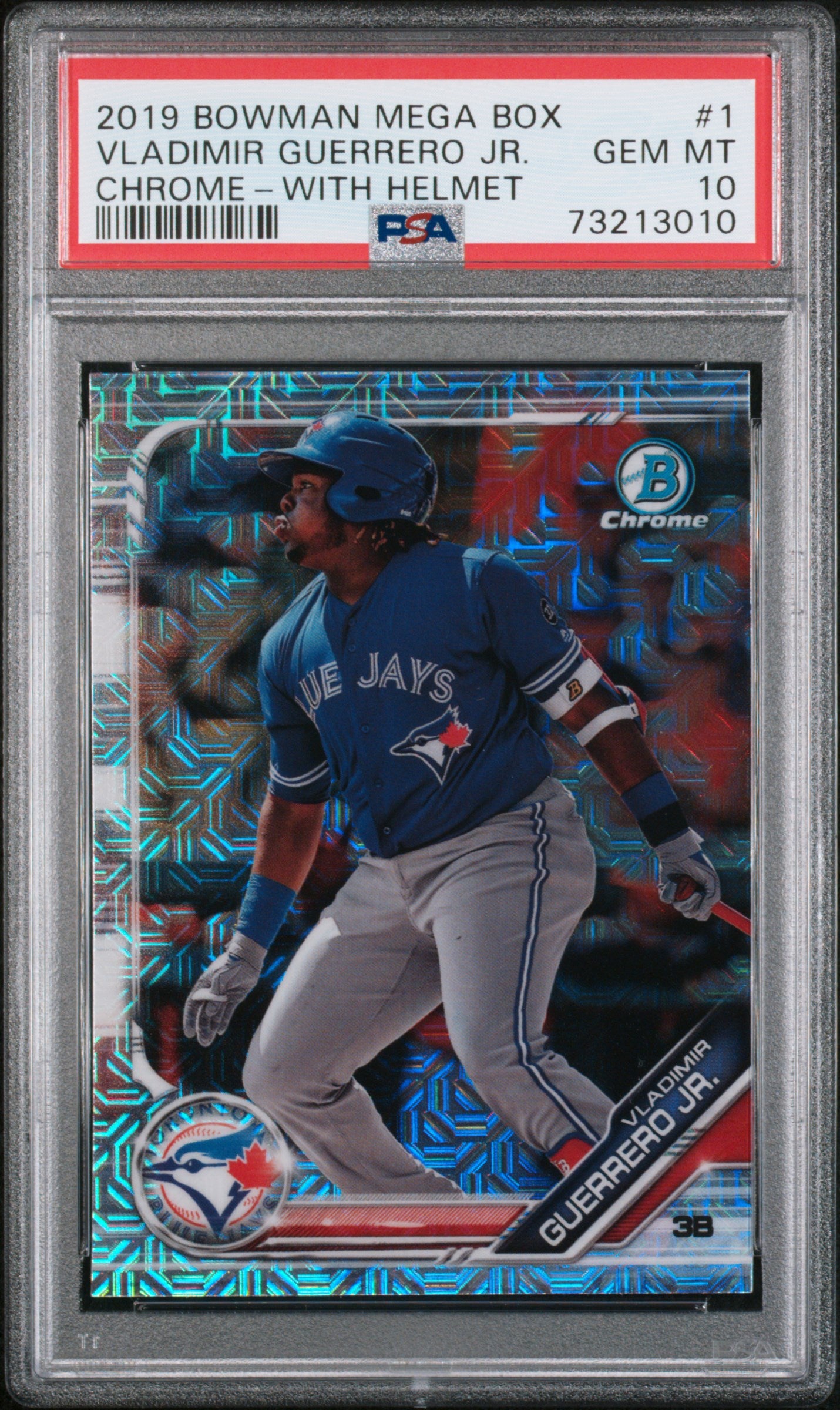 2019 Bowman Mega Box Chrome Mojo Refractor Vladimir Guerrero Jr. #BCP-1 PSA 10