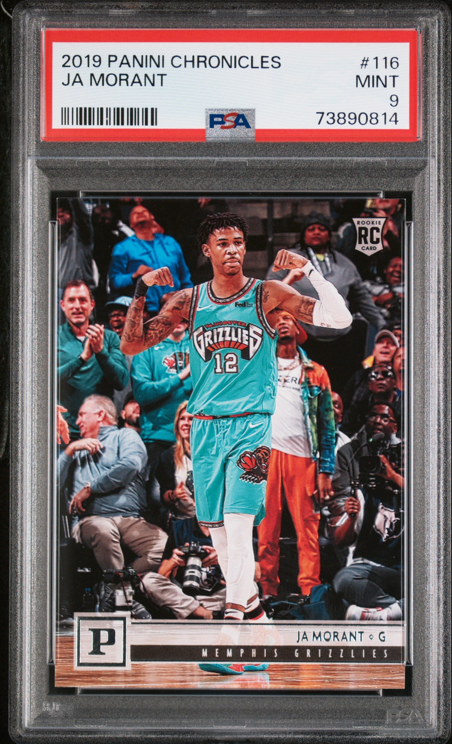 2019 Panini Chronicles Ja Morant #116 RC PSA 9