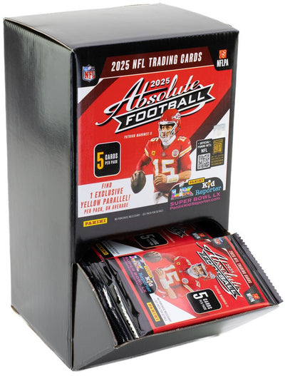 2025 Panini Absolute Football Gravity Feed Display