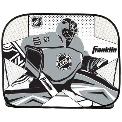 Franklin Sports NHL Pop Up Hockey Goal with Shooter Tutor - 54 Inch