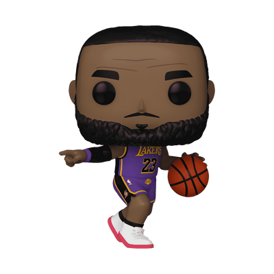 Funko Pop! NBA: Los Angeles Lakers - LeBron James (Purple Jersey)