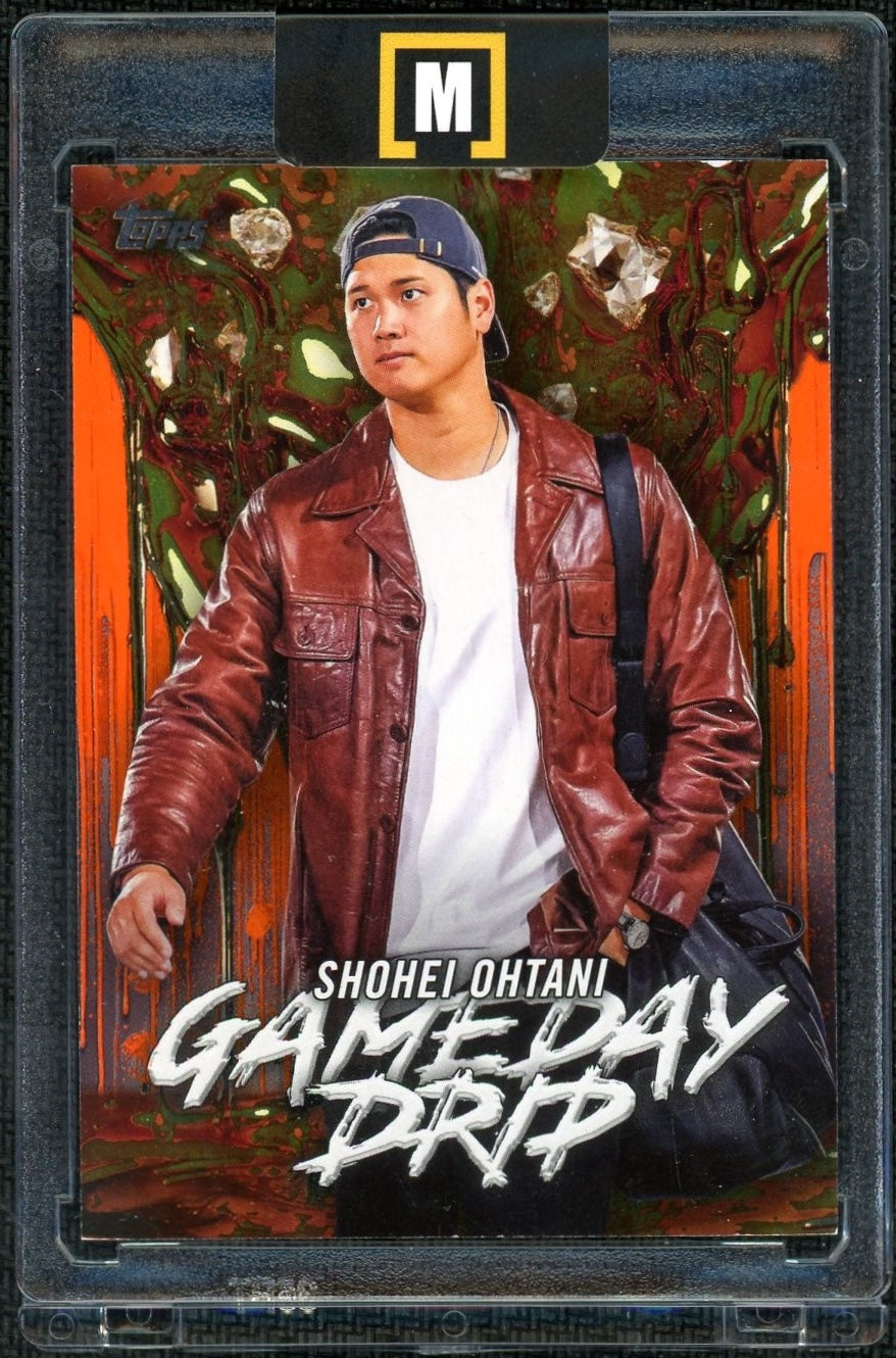 2026 Topps Celebration GD-2 Shohei Ohtani Gameday Drip Orange /25