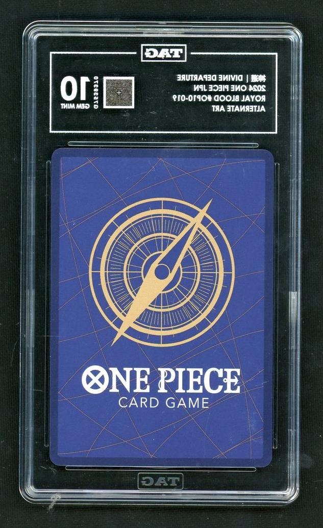 2024 One Piece OP01-019 Royal Blood Alternate TAG 10 Gem Mint