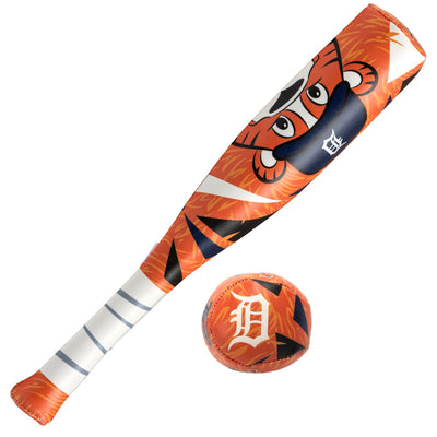 Franklin Sports MLB Detroit Tigers Mascot Bat & Ball Set