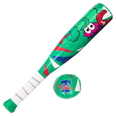 Franklin Sports MLB Philadelphia Phillies Mascot Bat & Ball Set