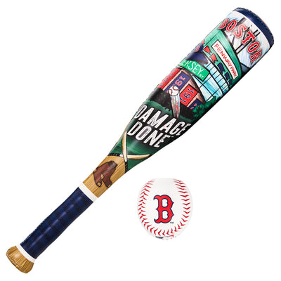 Franklin Sports MLB Boston Red Sox Soft Sport Bat & Ball Set