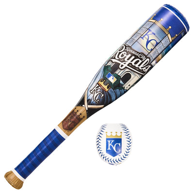 Franklin Sports MLB Kansas City Royals Soft Sport Bat & Ball Set