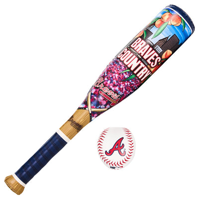 Franklin Sports MLB Atlanta Braves Soft Sport Bat & Ball Set