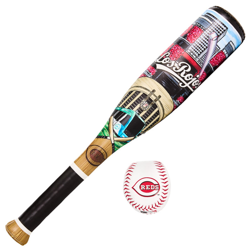 Franklin Sports MLB Cincinnati Reds Soft Sport Bat & Ball Set