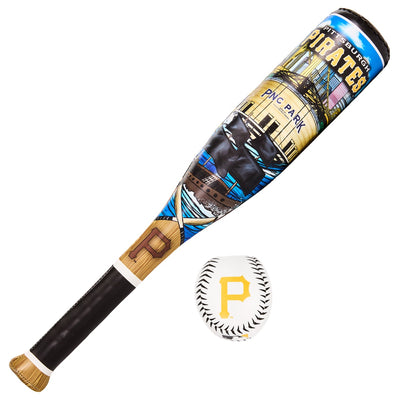 Franklin Sports MLB Pittsburgh Pirates Soft Sport Bat & Ball Set