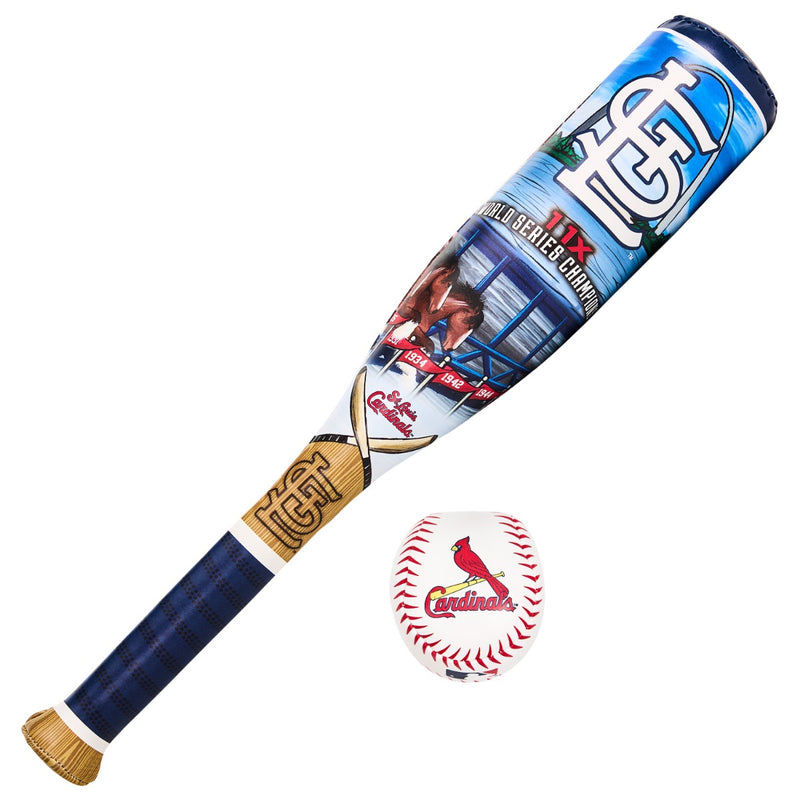 Franklin Sports MLB St. Louis Cardinals Soft Sport Bat & Ball Set